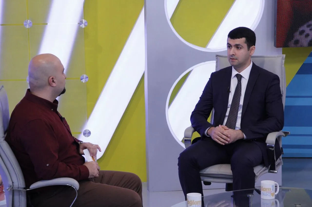Dr. Ruslan Yunusov AzTV-nin "Sağlam olaq" verilişində müsahibə zamanı